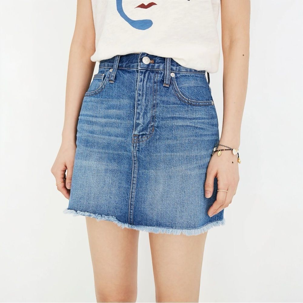 Madewell Mini Jean Skirt Size 24